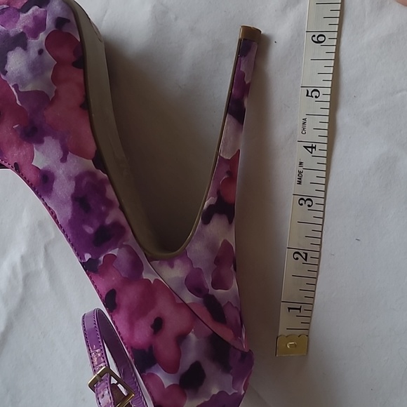 Size 8 floral platform high heels - Picture 6 of 7